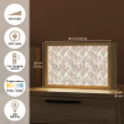 Abstract - Golvend - Pastel Light Box met kabel (Tafellamp) klein 924 -USP_EN