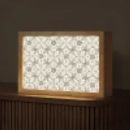 Antiek - Tegel - Beige Light Box met kabel (Tafellamp) klein 924 -z3d_website