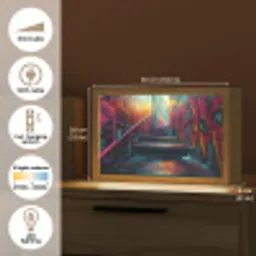 Architectuur - Neon - Trap - Graffiti Light Box met kabel (Tafellamp) klein -USP_EN