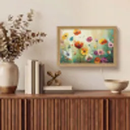 Kunst - Bloemen - Lente - Natuur Light Box met kabel (Tafellamp) klein -sfeer2