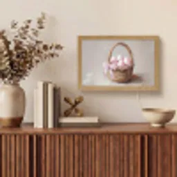 Mand - Eieren - Roze Light Box met kabel (Tafellamp) klein -sfeer2