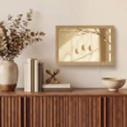 Beige - Paastak - Eieren Light Box met kabel (Tafellamp) klein -sfeer2