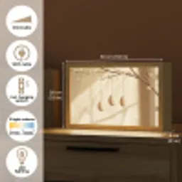 Beige - Paastak - Eieren Light Box met kabel (Tafellamp) klein -USP_EN