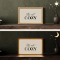 Beige - Winter - Quote - Cozy Light Box met kabel (Tafellamp) klein -sfeer3