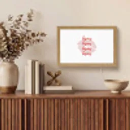 Bisous - Lip - Wit - Rood Light Box met kabel (Tafellamp) klein -sfeer2