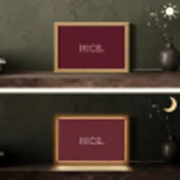 Bordeaux - Nice - minimalistisch Light Box met kabel (Tafellamp) klein -sfeer3