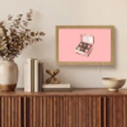 Doosje - Bonbons - Liefdevolle - Tekst Light Box met kabel (Tafellamp) klein -sfeer2