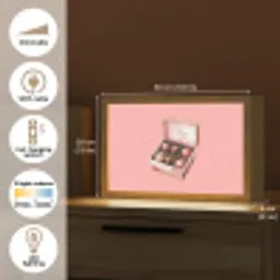 Doosje - Bonbons - Liefdevolle - Tekst Light Box met kabel (Tafellamp) klein -USP_EN