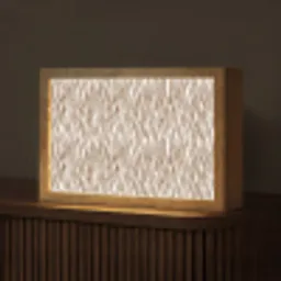 Bruin - Patroon - Zebra Light Box met kabel (Tafellamp) klein 924 -z3d_website