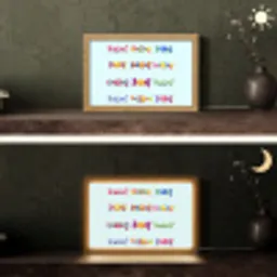 Snoepjes - Realistisch - Kleurrijk Light Box met kabel (Tafellamp) klein -sfeer3