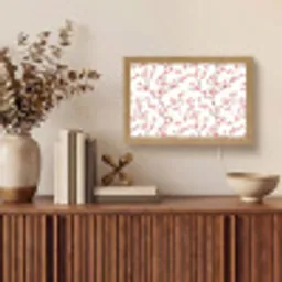 Kersenbloesem - Takken - Roze Light Box met kabel (Tafellamp) klein 924 -sfeer2