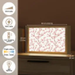 Kersenbloesem - Takken - Roze Light Box met kabel (Tafellamp) klein 924 -USP_EN
