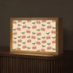 Kers - Disco - Patroon Light Box met kabel (Tafellamp) klein 924 -z3d_website