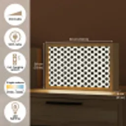 Klassiek - Stippen - Zwart Light Box met kabel (Tafellamp) klein 924 -USP_EN