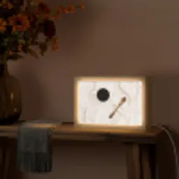 Koffie - Lepel - Mok Light Box met kabel (Tafellamp) klein -sfeer4