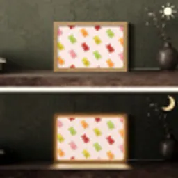 Kleur - Snoep - Roze Light Box met kabel (Tafellamp) klein -sfeer3