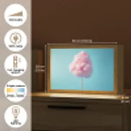 Suikerspin - Zoet - Snoep Light Box met kabel (Tafellamp) klein -USP_EN
