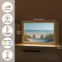 Duinen - Strand - Zee - Zomer Light Box met kabel (Tafellamp) klein -USP_EN
