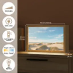 Duinen - Zomer - Landschap - Zee - Strand Light Box met kabel (Tafellamp) klein -USP_EN