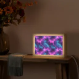 Elektrisch - Neon - Lucht Light Box met kabel (Tafellamp) klein 924 -sfeer4