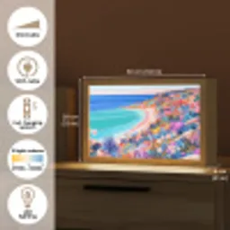 Bloemenweide - Zee - Zomers Light Box met kabel (Tafellamp) klein -USP_EN