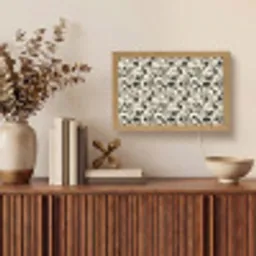 Bloemen - Dessin - Zwart Light Box met kabel (Tafellamp) klein 924 -sfeer2