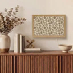 Giraf - Klassiek - Bruin Light Box met kabel (Tafellamp) klein 924 -sfeer2