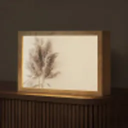 Graan - Pastel - Natuur Light Box met kabel (Tafellamp) klein -z3d_website