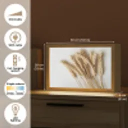 Graan - Geel - Wit - Stilleven Light Box met kabel (Tafellamp) klein -USP_EN