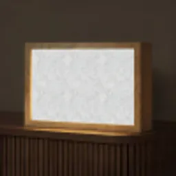 Grijs - Terrazzo-effect - Beton Light Box met kabel (Tafellamp) klein 924 -z3d_website