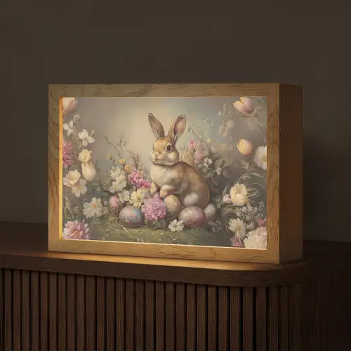 Haas - Stilleven - Bloemen Light Box met kabel (Tafellamp) klein -z3d_website