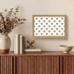 Hart - Rond - Wit - Zwart Light Box met kabel (Tafellamp) klein 924 -sfeer2