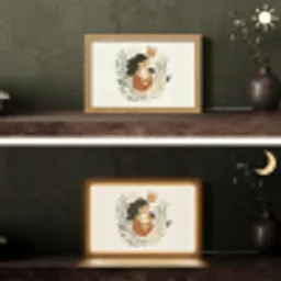 Illustratie - Quote - Moeder Light Box met kabel (Tafellamp) klein -sfeer3