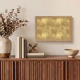 Industrieel - Textuur - Goud Light Box met kabel (Tafellamp) klein 924 -sfeer2