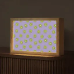 Kiwi - Patroon - Paars Light Box met kabel (Tafellamp) klein 924 -z3d_website
