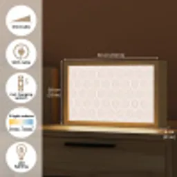 Lijnen - Patroon - Symmetrisch Light Box met kabel (Tafellamp) klein 924 -USP_EN