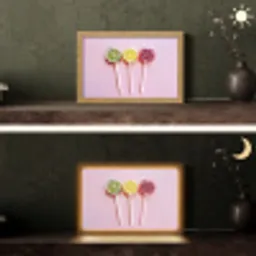 Lolly - Snoep - Citrus Light Box met kabel (Tafellamp) klein -sfeer3