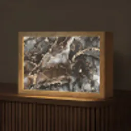 Marmer - Goud - Glitter - Luxe Light Box met kabel (Tafellamp) klein -z3d_website