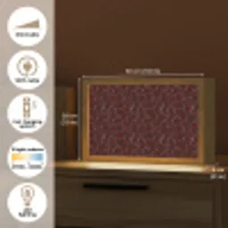 Mozaïek - Tegel - Bordeauxrood Light Box met kabel (Tafellamp) klein 924 -USP_EN