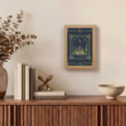 Moskee - Islam - Goud - Ramadan - Islamitische Light Box met kabel (Tafellamp) klein -sfeer2