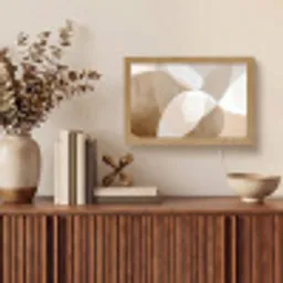 Ovale vormen - Transparant - Zachte overgang Light Box met kabel (Tafellamp) klein -sfeer2