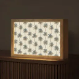 Palmbomen - Tropisch - Groen Light Box met kabel (Tafellamp) klein 924 -z3d_website