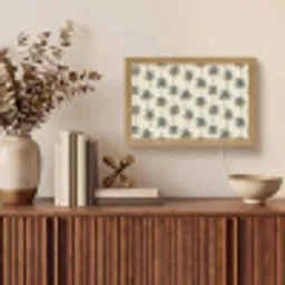 Palmbomen - Tropisch - Groen Light Box met kabel (Tafellamp) klein 924 -sfeer2