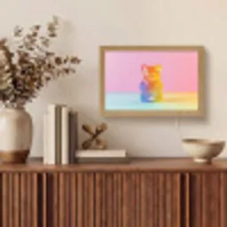 Pastel - Snoep Light Box met kabel (Tafellamp) klein -sfeer2