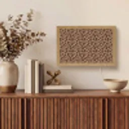 Patroon - Giraf - Bruin Light Box met kabel (Tafellamp) klein 924 -sfeer2