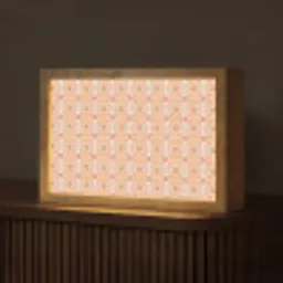 Patroon - Retro - Kleur Light Box met kabel (Tafellamp) klein 924 -z3d_website