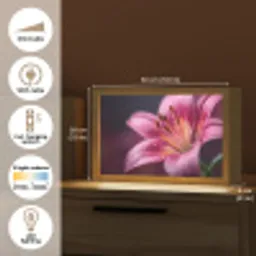 Roze - lelie - Dauwdruppels Light Box met kabel (Tafellamp) klein -USP_EN