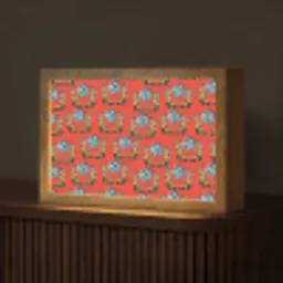 Rood - Disco - Patroon Light Box met kabel (Tafellamp) klein 924 -z3d_website