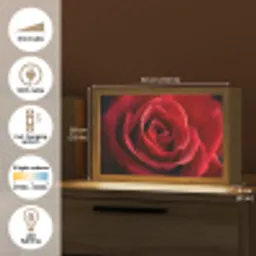Rood - Roos - Romantisch Light Box met kabel (Tafellamp) klein -USP_EN