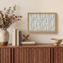 Reliëf - Structuur - Wit Light Box met kabel (Tafellamp) klein 924 -sfeer2